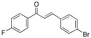4-BROMO-4'-FLUOROCHALCONE 结构式