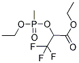 Ethyl 2-([ethoxy(methyl)phosphoryl]oxy)-3,3,3-trifluoropropanoate 结构式