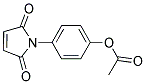 4-(2,5-DIOXO-2,5-DIHYDRO-1H-PYRROL-1-YL)PHENYL ACETATE 结构式