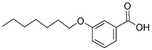 3-庚氧基苯甲酸 结构式