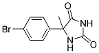 5-(4-Bromophenyl)-5-methylimidazolidine-2,4-dione 结构式