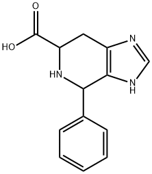 4-PHENYL-4,5,6,7-TETRAHYDRO-1H-IMIDAZO [4,5-C]PYRIDINE-6-CARBOXYLIC ACID 结构式