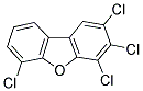 2,3,4,6-TETRACHLORODIBENZOFURAN 结构式