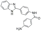 4-AMINO-N-[4-(1 H-BENZOIMIDAZOL-2-YL)-PHENYL]-BENZAMIDE 结构式