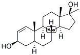 1,5alpha-Androsten-17alpha-methyl-3beta,17beta-diol 结构式