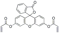 荧光素二甲基丙烯酸 结构式