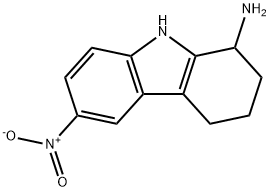 6-NITRO-2,3,4,9-TETRAHYDRO-1H-CARBAZOL-1-AMINE 结构式