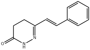 6-苯乙烯基-4,5-二氢哒嗪-3(2H)-酮 结构式