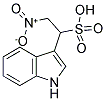 1-(1H-Indol-3-yl)-2-nitro-ethanesulfonic acid 结构式