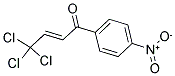 4,4,4-TRICHLORO-1-(4-NITROPHENYL)BUT-2-EN-1-ONE 结构式