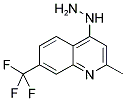 4-Hydrazino-2-methyl-7-trifluoromethylquinoline 结构式