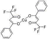 COPPER II BENZOYLTRIFLUOROACETONATE 结构式