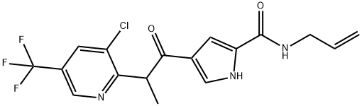 N-ALLYL-4-(2-[3-CHLORO-5-(TRIFLUOROMETHYL)-2-PYRIDINYL]PROPANOYL)-1H-PYRROLE-2-CARBOXAMIDE