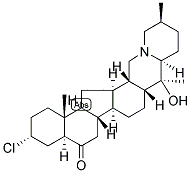 3-alpha-Chloro-imperialine 结构式