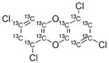 13C12-1,3,6,8-TETRACHLORODIBENZO-P-DIOXIN 结构式