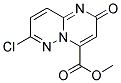 METHYL 7-CHLORO-2-OXO-2H-PYRIMIDO[1,2-B]PYRIDAZINE-4-CARBOXYLATE 结构式