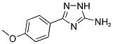 5-(4-METHOXY-PHENYL)-2H-[1,2,4]TRIAZOL-3-YLAMINE 结构式