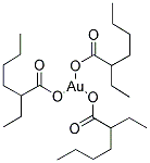 GOLD (III) 2-ETHYLHEXANOATE 结构式