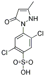 1-(2',5'-DICHLORO-4'-SULPHONYLPHENYL)-3-METHYL-5-PYRAZOLONE 结构式