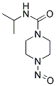 N-Isopropyl-4-nitrosopiperazine-1-carboxamide 结构式