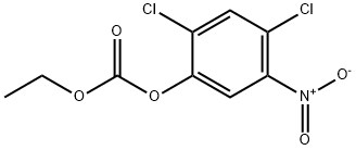 2,4-Dichloro-5-nitrophenyl ethyl carbonate 结构式