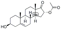 5-Androsten-3-beta, 16-alpha-diol-17-one 16-acetate 结构式