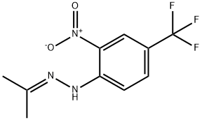 1-(2-Nitro-4-(trifluoromethyl)phenyl)-2-(propan-2-ylidene)hydrazine