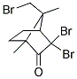3,3-DIBROMO-7-(BROMOMETHYL)-1,7-DIMETHYLBICYCLO[2.2.1]HEPTAN-2-ONE 结构式