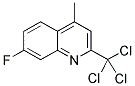 7-FLUORO-2-TRICHLOROMETHYLLEPIDINE 结构式