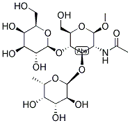 LEWIS X TRISACCHARIDE, METHYL GLYCOSIDE 结构式