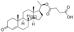 20-BETA-HYDROXYPROGESTERONE HEMISUCCINATE 结构式