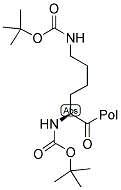 BOC-LYS(BOC)-PAM RESIN 结构式