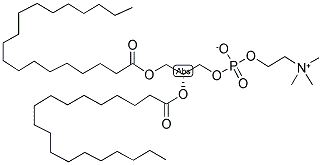 1,2-十九酰基卵磷脂 结构式