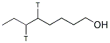 Octanol-n, [5,6-3H] 结构式