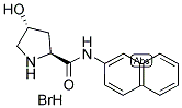 L-HYDROXYPROLINE-BETA-NAPHTHYLAMIDE HYDROBROMIDE 结构式