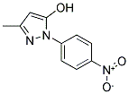 3-甲基-1-(4-硝基苯基)-1H-吡唑-5-醇 结构式