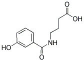 4-[(3-HYDROXYBENZOYL)AMINO]BUTANOIC ACID 结构式