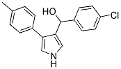 (4-CHLOROPHENYL)[4-(4-METHYLPHENYL)-1H-PYRROL-3-YL]METHANOL 结构式