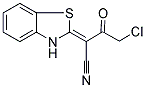 4-CHLORO-2-(2,3-DIHYDRO-1,3-BENZOTHIAZOL-2-YLIDEN)-3-OXOBUTANENITRILE 结构式