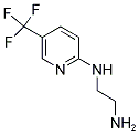 N1-[5-(TRIFLUOROMETHYL)-2-PYRIDYL]ETHANE-1,2-DIAMINE 结构式