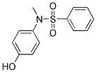 N-(4-HYDROXY-PHENYL)-N-METHYL-BENZENESULFONAMIDE 结构式