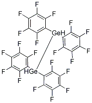 TETRAKIS(PENTAFLUOROPHENYL)DIGERMANE 结构式