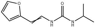 N-[2-(2-FURYL)VINYL]-N'-ISOPROPYLUREA 结构式