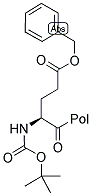 BOC-GLU(OBZL)-MERRIFIELD RESIN 结构式