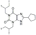 CPX, [DIPROPYL-2,3-3H] 结构式