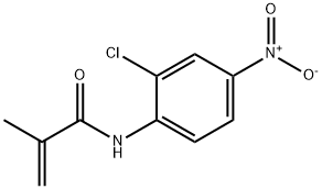 N-(2-CHLORO-4-NITROPHENYL)-2-METHYLACRYLAMIDE 结构式