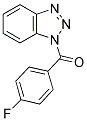 1-(4-氟苯甲酰基)-1H-苯并三唑 结构式