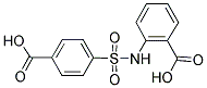 2-[(4-CARBOXYPHENYL)SULFONYL]AMINOBENZOIC ACID 结构式