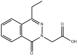 2-(4-乙基-1-氧代酞嗪-2(1H)-基) 乙酸 结构式