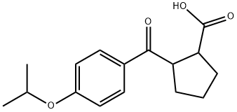 (4-异丙氧基苯甲酰基)脯氨酸 结构式